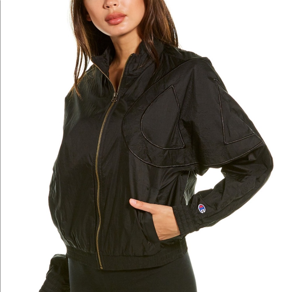 Champion mock neck track jacket